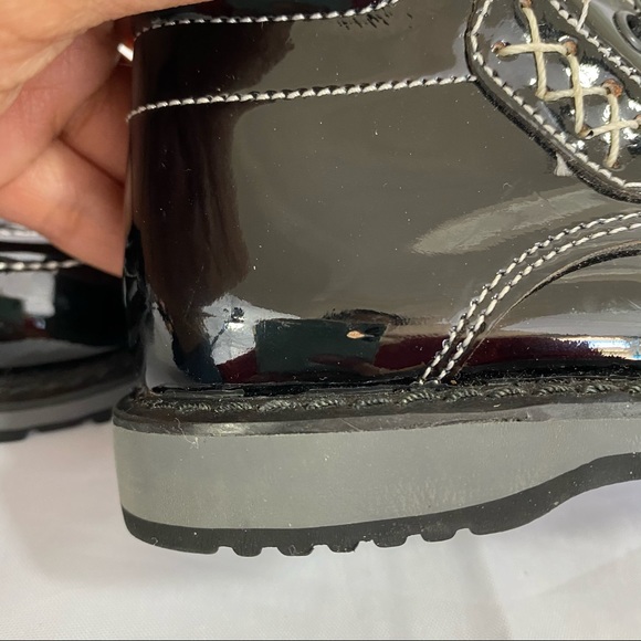 Super Ninos Boys Patent Leather walking boots MX 13.5/ US 6 - Picture 12 of 12